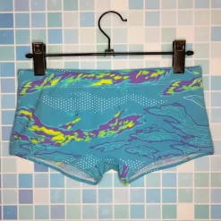 Hot OUKU Men's Swim Trunks Swim Shorts Quick Dry Board Shorts Bathing Suit Drawstring 2 in 1 Swimming Surfing Beach Water Sports Painting Summer