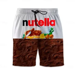 New OUKU Men's Swim Trunks Swim Shorts Quick Dry Lightweight Board Shorts Bottoms with Pockets Drawstring Swimming Surfing Beach Water Sports Printed Summer / Stretchy
