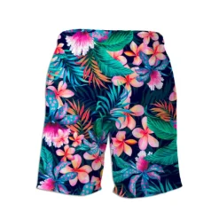New OUKU Men's Swim Trunks Swim Shorts Quick Dry Lightweight Board Shorts Bottoms Drawstring with Pockets Swimming Surfing Beach Water Sports Floral Summer