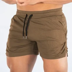 Hot OUKU Men's Swim Trunks Swim Shorts Quick Dry Lightweight Board Shorts Bathing Suit with Pockets Drawstring Swimming Surfing Beach Water Sports Solid Colored Summer