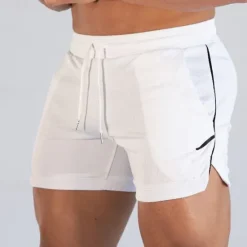 Hot OUKU Men's Swim Trunks Swim Shorts Quick Dry Lightweight Board Shorts Bathing Suit with Pockets Drawstring Swimming Surfing Beach Water Sports Solid Colored Summer