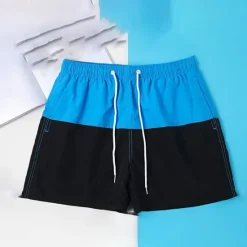 Sale OUKU Men's Swim Trunks Swim Shorts Quick Dry Lightweight Board Shorts Bathing Suit with Pockets Mesh Lining Drawstring Swimming Surfing Beach Water Sports Patchwork Summer / Stretchy