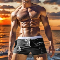 Online OUKU Men's Swim Trunks Swim Shorts Board Shorts Pocket with Mesh lining Elastic Waistband Mesh Shorts Outdoor Sports & Outdoor Beach Summer Quick Dry Lightweight Soft Swimming Surfing Beach Slim Fit