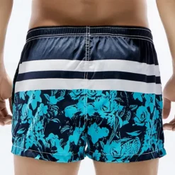 Outlet OUKU Men's Swim Trunks Swim Shorts Quick Dry Lightweight Board Shorts Bathing Suit with Pockets Drawstring Swimming Surfing Beach Water Sports Stripes Summer