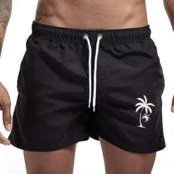 Best OUKU Men's Swim Trunks Swim Shorts Board Shorts Bathing Suit Drawstring Mesh Lining with Pockets Swimming Surfing Beach Water Sports Printed Summer Spring