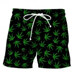 Discount OUKU Men's Swim Trunks Swim Shorts Board Shorts Bathing Suit Drawstring with Pockets Swimming Surfing Beach Water Sports Tropical Summer Spring