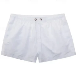 Hot OUKU Men's Swim Trunks Swim Shorts Board Shorts Mesh Pocket Drawstring Elastic Waistband Shorts Outdoor Sports & Outdoor Athletic Breathable Quick Dry Soft Beach Workout Tailored Fit Sportswear Activewear