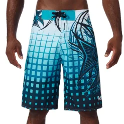 Best OUKU Men's Swim Trunks Swim Shorts Quick Dry Board Shorts Bathing Suit with Pockets Drawstring Swimming Surfing Beach Water Sports Grid Pattern Summer