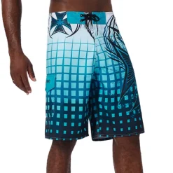Best OUKU Men's Swim Trunks Swim Shorts Quick Dry Board Shorts Bathing Suit with Pockets Drawstring Swimming Surfing Beach Water Sports Grid Pattern Summer