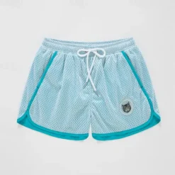 New OUKU Men's Swim Trunks Swim Shorts Quick Dry Lightweight Board Shorts Bathing Suit with Pockets Mesh Lining Drawstring Swimming Surfing Beach Water Sports Solid Colored Summer