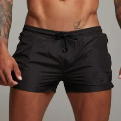 Sale OUKU Men's Swim Trunks Swim Shorts Quick Dry Lightweight Board Shorts Bathing Suit Drawstring with Pockets Swimming Surfing Beach Water Sports Solid Colored Summer