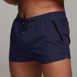 Sale OUKU Men's Swim Trunks Swim Shorts Quick Dry Lightweight Board Shorts Bathing Suit Drawstring with Pockets Swimming Surfing Beach Water Sports Solid Colored Summer
