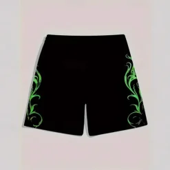 Online OUKU Men's Swim Trunks Swim Shorts 4-Way Stretch Fabric Board Shorts Bottoms Drawstring with Pockets Swimming Surfing Beach Water Sports Tropical Printed Summer Spring