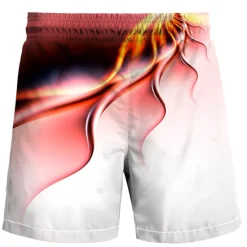 Hot OUKU Men's Swim Trunks Swim Shorts Quick Dry Board Shorts Bathing Suit Drawstring with Pockets Swimming Surfing Beach Water Sports Printed Summer Green