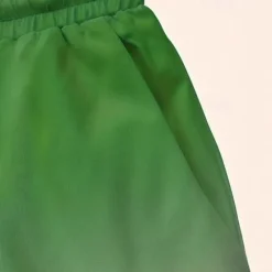 Clearance OUKU Men's Swim Trunks Swim Shorts Board Shorts Bottoms Drawstring with Pockets Swimming Surfing Beach Water Sports Tropical Printed Summer Spring Green