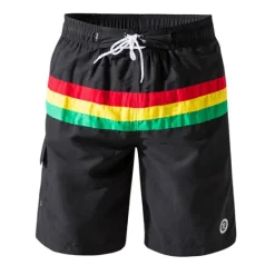 New OUKU Men's Swim Trunks Swim Shorts Quick Dry Lightweight Board Shorts Bathing Suit with Pockets Mesh Lining Drawstring Swimming Surfing Water Sports Stripes Summer