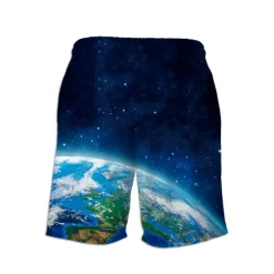 New OUKU Men's Swim Trunks Swim Shorts Quick Dry Lightweight Board Shorts Bottoms with Pockets Drawstring Swimming Surfing Beach Water Sports Universe Summer