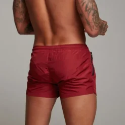 Sale OUKU Men's Swim Trunks Swim Shorts Board Shorts Bottoms Drawstring with Pockets Swimming Surfing Beach Water Sports Solid Colored Summer Spring