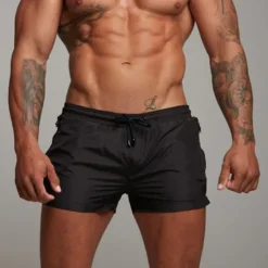 Sale OUKU Men's Swim Trunks Swim Shorts Board Shorts Bottoms Drawstring with Pockets Swimming Surfing Beach Water Sports Solid Colored Summer Spring