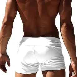 Hot OUKU Men's Swim Trunks Swim Shorts Swimwear Bottoms Drawstring Swimming Surfing Beach Water Sports Solid Colored Summer Spring