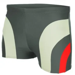 Online OUKU Men's Swim Trunks Swim Shorts Swimwear Bottoms Swimming Surfing Beach Water Sports Printed Summer Spring Gray
