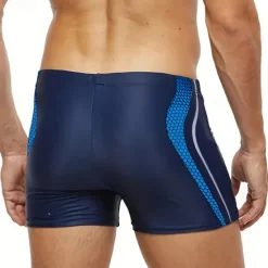 Discount OUKU Men's Swim Trunks Swim Shorts Swimwear Bottoms Swimming Surfing Beach Water Sports Patchwork Summer Spring