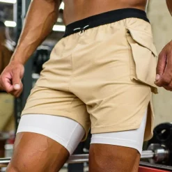 Best OUKU Men's Swim Trunks Swim Shorts Quick Dry Lightweight Board Shorts Bathing Suit with Pockets Compression Liner Drawstring Swimming Surfing Beach Water Sports Solid Colored Summer