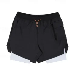 Best OUKU Men's Swim Trunks Swim Shorts Quick Dry Lightweight Board Shorts Bathing Suit with Pockets Compression Liner Drawstring Swimming Surfing Beach Water Sports Solid Colored Summer