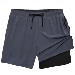 Sale OUKU Men's Swim Trunks Swim Shorts Board Shorts Bottoms Drawstring with Pockets Swimming Surfing Beach Water Sports Solid Colored Summer Spring