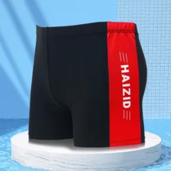 OUKU Men's Swimwear Swim Briefs Swim Thong Print Letter Breathable Soft Outdoor Casual Daily Hawaiian Stylish Red Blue Micro-elastic