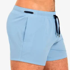 Sale OUKU Men's Swimwear Swim Shorts Swim Trunks Boxer Swim Shorts Shorts Plain Comfort Breathable Outdoor Daily Going out Sports Hawaiian White Pink