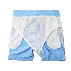 Sale OUKU Men's Swimwear Swim Shorts Swim Trunks Boxer Swim Shorts Shorts Plain Comfort Breathable Outdoor Daily Going out Sports Hawaiian White Pink
