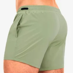 Sale OUKU Men's Swimwear Swim Shorts Swim Trunks Boxer Swim Shorts Shorts Plain Comfort Breathable Outdoor Daily Going out Sports Hawaiian White Pink