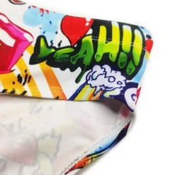 OUKU Men's Swimwear Swim Shorts Shorts Swim Briefs Print Character Comfort Breathable Outdoor Daily Going out Sports Hawaiian White