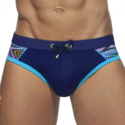 Online OUKU Men's Swimwear Swim Shorts Shorts Swim Briefs Print Print Comfort Breathable Outdoor Daily Going out Sports Hawaiian Black Blue