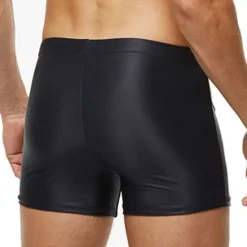 New OUKU Men's Swimwear Swim Shorts Swim Trunks Shorts Print Graphic Prints Comfort Breathable Holiday Going out Hawaiian Boho Black Blue