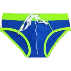 New OUKU Men's Swimwear Swim Shorts Shorts Swim Briefs Color Block Comfort Breathable Outdoor Daily Going out Sports Hawaiian Red Blue