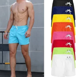 Outlet OUKU Men's Swimwear Swim Shorts Swim Trunks Plain Comfort Breathable Outdoor Daily Going out Fashion Casual Black White