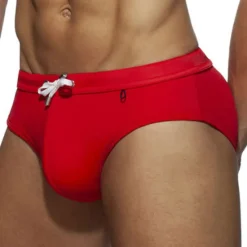 Clearance OUKU Men's Swimwear Swim Shorts Shorts Swim Briefs Color Block Comfort Breathable Outdoor Daily Going out Sports Hawaiian Red Blue
