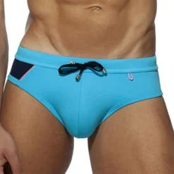Clearance OUKU Men's Swimwear Swim Shorts Shorts Swim Briefs Color Block Comfort Breathable Outdoor Daily Going out Sports Hawaiian Red Blue