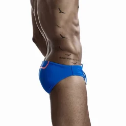 Online OUKU Men's Swimwear Swim Trunks Swim Briefs Drawstring Elastic Waist Print Graphic Prints Breathable Soft Outdoor Casual Daily Hawaiian Stylish Black White Micro-elastic