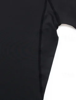 Online OUKU Men's T Shirt Gym Shirt Compression Shirt Fitness Shirt Men Tops Crew Neck Short Sleeve Vacation Sports & Outdoor Going out Casual Daily Quick dry Sweat wicking Breathable Soft Plain Black White