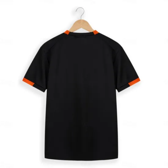 Best OUKU Men's T Shirt Moisture Wicking Shirts Short Sleeve Round Neck Spring, Fall, Winter, Summer Plain Muscle Athleisure Comfortable Sports Fitness Running Black White Navy Blue Top Tee for Men