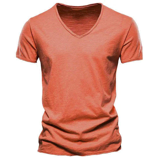 OUKU Men's T Shirt Moisture Wicking Shirts Short Sleeve V Neck Summer Plain Sports Basic Casual Classic Style Casual Navy Denim Blue Black Top Tee for Men