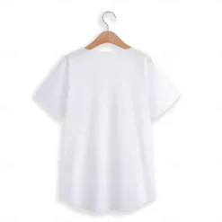 Hot OUKU Men's T Shirt Short Sleeve Boat Neck Summer Plain Sports Fashion Lightweight Classic Vacation Casual Holiday Black White Gray Top Tee for Men