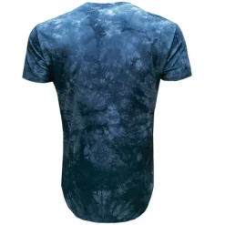 Hot OUKU Men's T Shirt Short Sleeve Crew Neck Summer Tie Dye Fashion Classic Comfortable Street Casual Sports Black Blue Dusty Blue Top Tee for Men