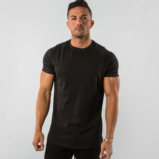 Sale OUKU Men's T Shirt Short Sleeve Crew Neck Summer Plain Sports Fashion Lightweight Vacation Casual Holiday Black White Blue Top Tee for Men
