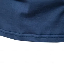 New OUKU Men's T Shirt Short Sleeve V Neck Summer All Seasons Solid Color Daily Casual Daily Casual Pocket V Neck Vacation Causal Casual Light Blue Black White Top Tee for Men
