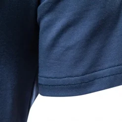 New OUKU Men's T Shirt Short Sleeve V Neck Summer All Seasons Solid Color Daily Casual Daily Casual Pocket V Neck Vacation Causal Casual Light Blue Black White Top Tee for Men