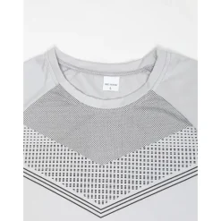 Outlet OUKU Men's T shirt Tee Gym Shirt Fitness Tops Crew Neck Short Sleeve Sport Casual Daily Gym Quick dry Breathable Soft Color Block Black Yellow Activewear Fashion Basic